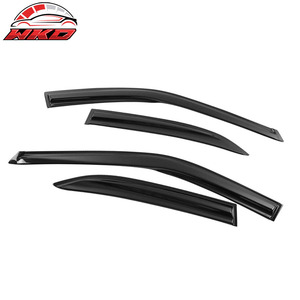 Convient pour Mitsubishi Lancer 02-07, visières de fenêtre en acrylique style Mugen, 4 pièces, protection contre la pluie - Product Image 3