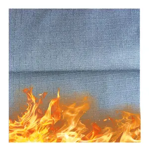 Manufacturer 100% Cotton Ripstop Fabric Flame Retardant Fabric For Workwear
