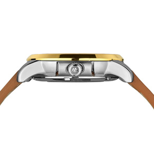 Montre mécanique décontractée en acier inoxydable de haute qualité personnalisée, Miyota, pour hommes d'affaires, avec cristal saphir, automatique, prix - Product Image 5