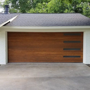 CBMMart Porte de <span class=keywords><strong>garage</strong></span> sans cadre en aluminium grain de bois électrique <span class=keywords><strong>auto</strong></span> intelligente rétroviseur en aluminium Portes de <span class=keywords><strong>garage</strong></span> sectionnelles en verre - Product Image 3