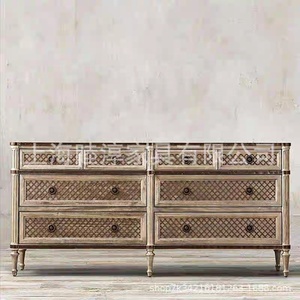Mobili antichi camera da letto francese stile all'ingrosso letto matrimoniale king size in legno massello letto a quattro <span class=keywords><strong>poster</strong></span> - Product Image 5