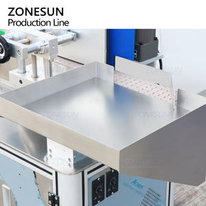 ZONESUN ZS-AFCL9 자동 고속 서보 유리 바이알 액체 충전 캡핑 라벨링 생산 라인 라미나 플로우 후드 포함 - Product Image 5