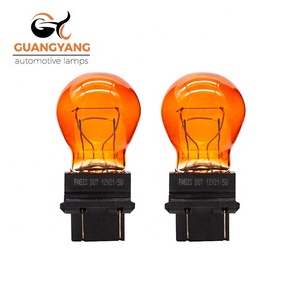 Đèn Tự Động <span class=keywords><strong>3157</strong></span> 12V 21/5W Màu Hổ Phách Xe Bóng Đèn - Product Image 3