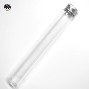 Test tubes glass with screw cap