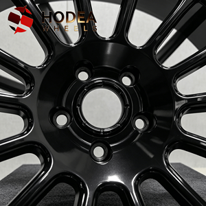 Jantes de voiture forgées de luxe à 5 trous, à rayons fendus, 18/19/20/21/22/23/24 <span class=keywords><strong>pouces</strong></span>, noir brillant, jantes de rechange pour Benz Classe S, X7 - Product Image 4