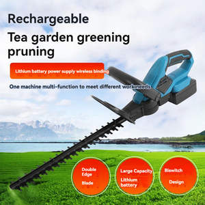 Fabriek Verkoop Outdoor Draadloze Lithium Elektrische Heggenschaar Voor Struiken Landscaping 21V Tuin Heggenschaar - Product Image 4