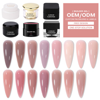 Gel Constructeur Hema Free pour Extensions d'Ongles à Faible Chaleur, Certifié CPSR