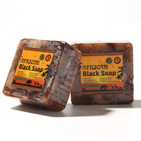 Savon à l'acide kojique en marque privée, blanchissant, glutathion pour éclaircir la peau, savon noir africain