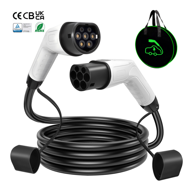 RTFLY Fast EV Charging Cable Assembly New 7KW to 22KW AC Power Electric Car Charger Cable Manufactured by RTFLY