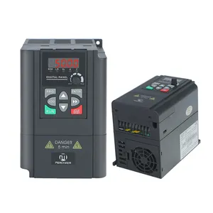 Convertidor de frecuencia de 110V, 220V, 380V, salida monofásica aceptable personalizada, Mini convertidor de frecuencia, tamaño compacto VFD para AC Mo