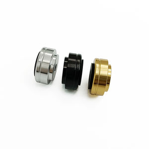 Diameter 20Mm Metalen Aluminium Speaker Spike Isolatievoeten Zwarte Versterker Spike Schoenen Audio Voeten Pad - Product Image 3