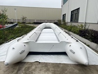 Bateau gonflable de grande taille 6m 7m 8m 9m 10m avec plancher en aluminium et certificat CE à vendre Inflaveis Remar