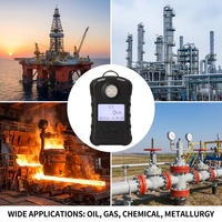 Detector de Gas Único HIREP, Suministro Directo de Fábrica, EX O2 CO H2S, Certificación CE ATEX, Tiempo de Respuesta de 30s, Batería de 2000mAh, Duración de 2-3 Años