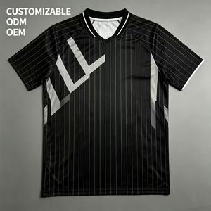 Maillots de football et tenues de sport personnalisées à manches courtes respirantes avec logo imprimé par sublimation pour hommes – Vente flash - Product Image 1