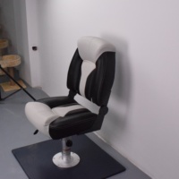 Sièges de bateau pliants imperméables à dossier bas Chaises de capitaine de bateau durables avec 4 vis de montage incluses