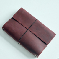 Couverture de carnet en cuir PU gravée, reliée, rechargeable A5/A4, couleur et logo personnalisés, cadeau avec pages intérieures personnalisables pour la promotion
