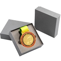 Nouvelle Arrivée Honneur Rotation Médaille En Gros 3D Spin Graduation Cadeau Souvenir Médailles Récompense Personnalisé Personnalisé Gagnant Médaille avec Ruban