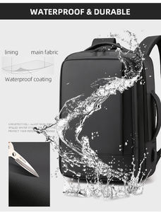 Custom Anti Theft Password <b>Backpack</b> Usb Charger Waterproof Computer Business Laptops Bags Men <b>Backpack</b> - Product Image 3