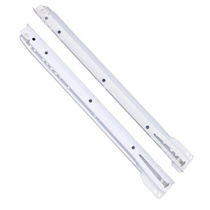 Bottom-<b>Mounted</b> Fully Extendable Drawer Slide 14 In Cold-Rolled Steel Furniture Drawer Slides Full Extension - Product Image 4