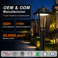 Lampadaire LED extérieur BBIER US STOCK 30W 50W 75W 100W 120W 150W pour jardin, parc, route et zone publique