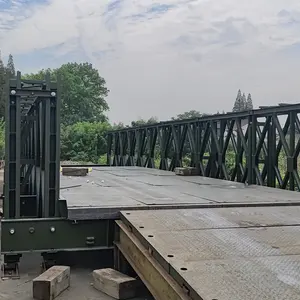镀锌钢结构框架贝利桥便携式钢桥
