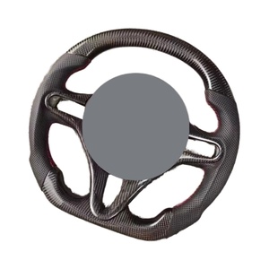 Volant en fibre de carbone personnalisé en usine pour Honda Civic sans cache d'airbag pour Honda Civic - Product Image 1