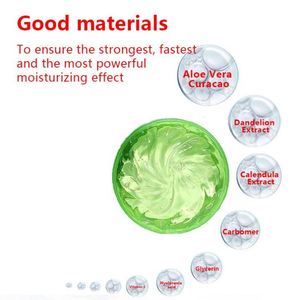 Gel d'aloe vera à base de plantes pour le visage et le corps, crème hydratante pour tous les types de peau, prix de gros fourni par le fabricant de cosmétiques - Product Image 3