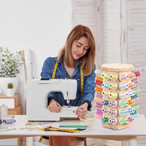 <span class=keywords><strong>Support</strong></span> rotatif en bois pour fil <span class=keywords><strong>à</strong></span> coudre et présentoir <span class=keywords><strong>à</strong></span> rouleaux en bambou pour fil <span class=keywords><strong>à</strong></span> coudre - Product Image 3