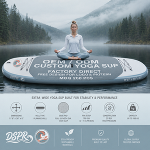 Tabla de Stand Up Paddle Inflable Ecológica para Viajes y Yoga, con 3 Aletas, Ligera, para Escapadas de Bienestar y Vacaciones - Product Image 4