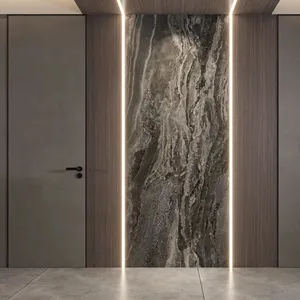Karbon kristal boya ücretsiz bambu ahşap fiber entegre duvar paneli dekoratif ekolojik kurulu arka plan kurulu