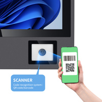 Panel PC Android OEM RK3568/RK3576 con Módulos de Escaneo de Códigos QR y RFID, Monitor Táctil Industrial, Certificación CE/Rohs