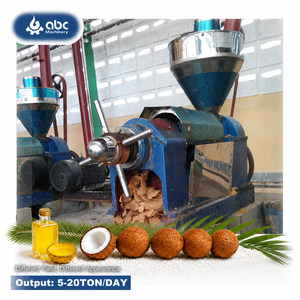 Ligne de production d'<span class=keywords><strong>huile</strong></span> de coco, presse <span class=keywords><strong>à</strong></span> vis <span class=keywords><strong>à</strong></span> froid et <span class=keywords><strong>à</strong></span> chaud, machine de pressage 5-20TPD, <span class=keywords><strong>moulin</strong></span> <span class=keywords><strong>à</strong></span> <span class=keywords><strong>huile</strong></span> automatique pour copra - Product Image 2