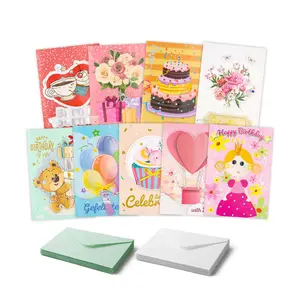 Fashionable Custom Designs Factory Wholesale Happy Birthday Invitation Card for Adult