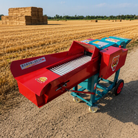 Broyeur de paille, broyeur de tiges de maïs, broyeur de fourrage, coupe-fourrage et déchiqueteur de paille à moteur diesel