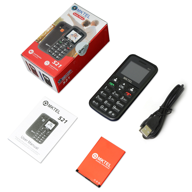 Dual Sim Dual Standby Ready Stock  GSM Feature Phone Unlocked Big Button for Seniors Phone 1.77 Inch With Camera