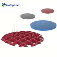 Panneau acoustique vertical Seninpanel pour le contrôle du bruit et les intérieurs modernes des bâtiments commerciaux