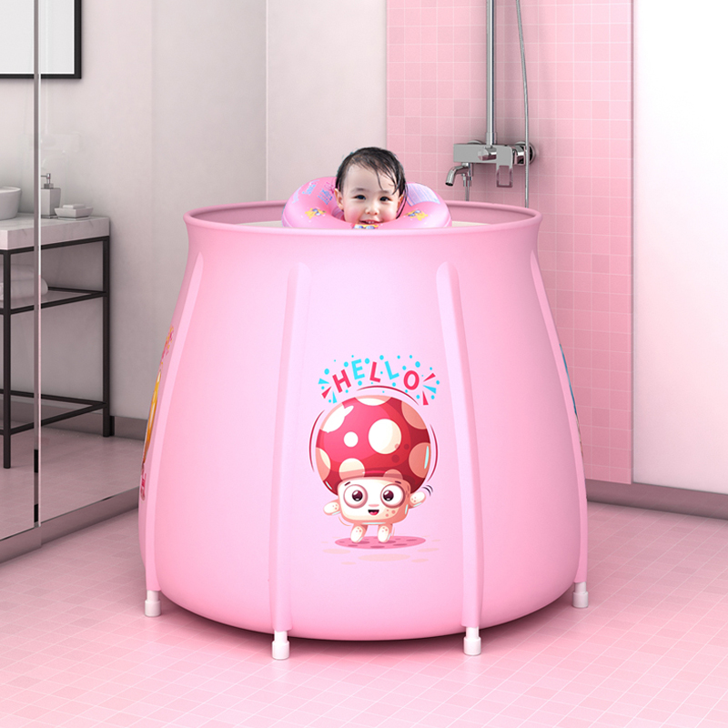 Новая Складная Ванна большого размера, утолщенная Складная хлопковая портативная ванна с зажимом, крытая ванна, ведро для детей и взрослых