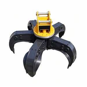 Mini-excavatrice avec grappin rotatif <span class=keywords><strong>pour</strong></span> bois, 1 tonne, <span class=keywords><strong>pour</strong></span> jardin et petite ferme - Product Image 5