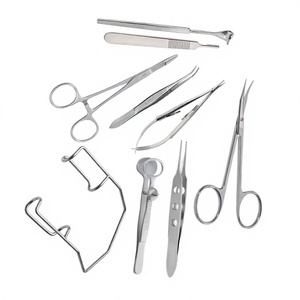 Ensemble d'instruments chirurgicaux ophtalmiques manuels en acier inoxydable de haute qualité pour le soin des yeux, conformes aux normes de sécurité MOL - Product Image 1