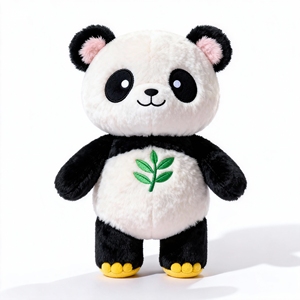Design ODM Personalizzato di Peluche a Forma di <span class=keywords><strong>Panda</strong></span> Basato su Disegni Forniti - Product Image 4