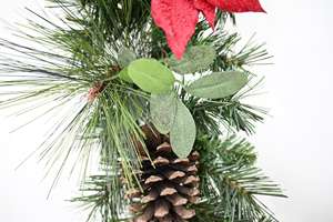 Vente chaude Pvc Vert Guirlande De Noël Décoration De Fête À La Maison Pe Guirlande Artificielle - Product Image 4