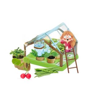 Kodak Mini Kit de jardinage pour enfants, maison de fleurs, jouet, kit d'expériences scientifiques, ensemble d'activités éducatives STEM DIY, 7-14 ans - Product Image 5