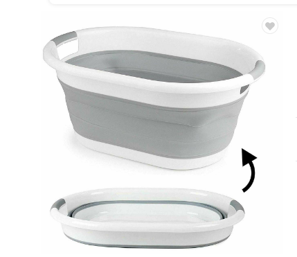 Оптовая продажа, Лидер продаж, Бамбуковая пластиковая корзина из ротанга, складная корзина для белья, Складная Ванна для домашних животных