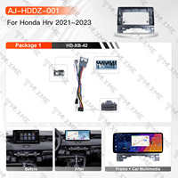 Autoradio Android pour Honda HR-V 2021-2023 LHD, cadre d'installation autoradio, Carplay, navigation GPS, RAM 4 Go, 6 Go, 8 Go