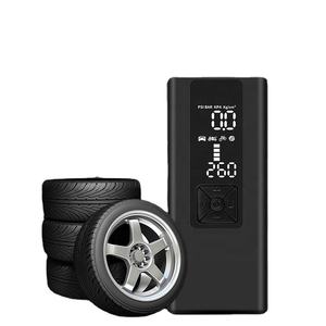 Bomba de aire inteligente, inflador de presión de neumáticos preestablecido, parada automática, batería recargable, inflador de compresor de aire portátil de 12V para coche - Product Image 1