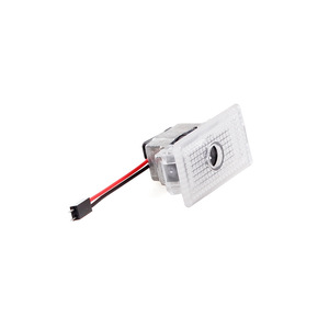 Tesla Car Door <b>Projection</b> <b>Lights</b> Original Factory Lettering Black Shield Logo Plastic Retrofit Upgrade Ambient Laser <b>Lights</b> - Product Image 2