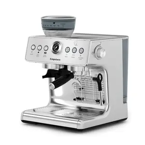 Super Automatic Coffee Machine Home Automatic Machine Coffee Low Noise Coffee Extractor With Grinding Bubbler