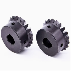 Moteur à engrenages hélicoïdaux 2 modèles 30 dents 1:1 2M30T, trou intérieur 12-25mm, en acier au carbone, moulage de précision - Product Image 2
