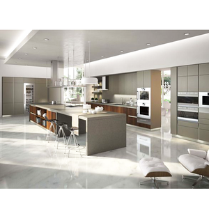 Hot sale Green Modern Design Large Kitchen Cabinet Pantry Organizer Kitchen Cabinets