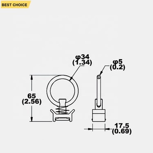 GL-19123 Cargo Charge Anneaux <span class=keywords><strong>Arrimage</strong></span> <span class=keywords><strong>Rail</strong></span> Goujon Unique avec En Acier Inoxydable Anneau Rond - Product Image 3